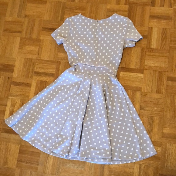 Polka dot A-line dress - Picture 2 of 2